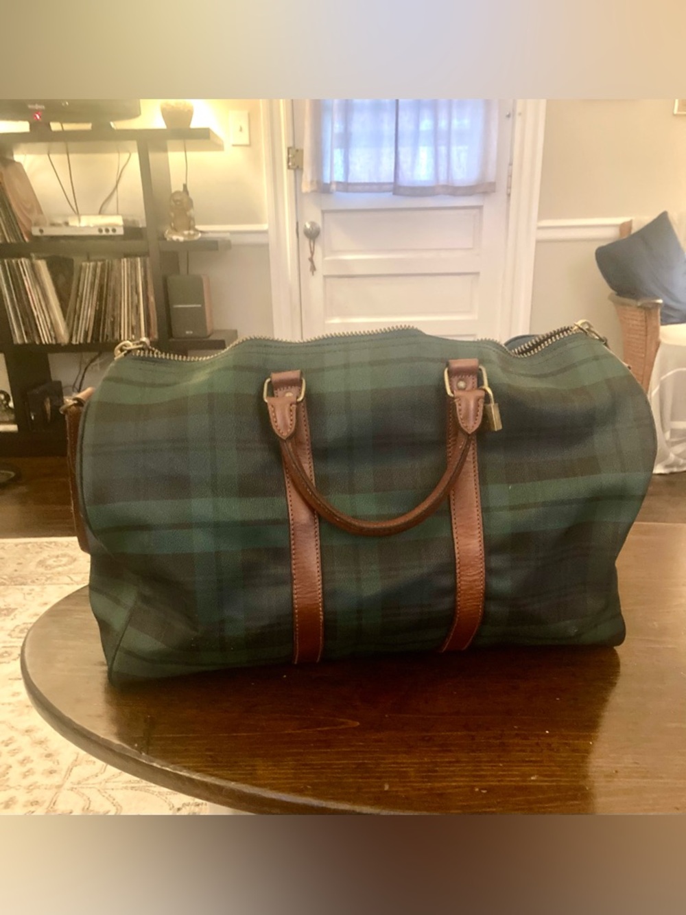POLO RALPH LAUREN - Green tartan Duffle bag - Picture 4 of 15
